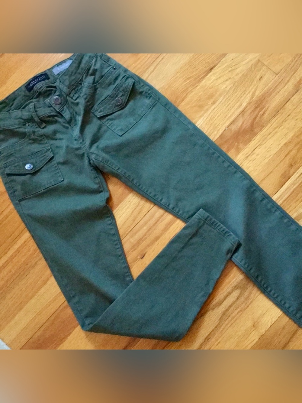 Aeropostale Olive Green Skinny Pants/Jeggings